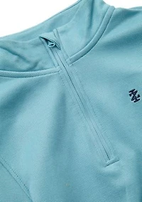 Boys 4-7 Feeder Stripe 1/4 Zip Sweater