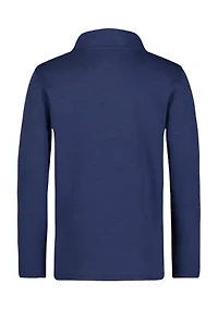 Boys 4-7 Feeder Stripe 1/4 Zip Sweater