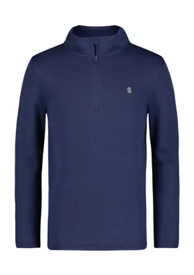 Boys 8-20 Feeder Stripe 1/4 Zip Sweater