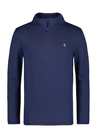 Boys 8-20 Feeder Stripe 1/4 Zip Sweater