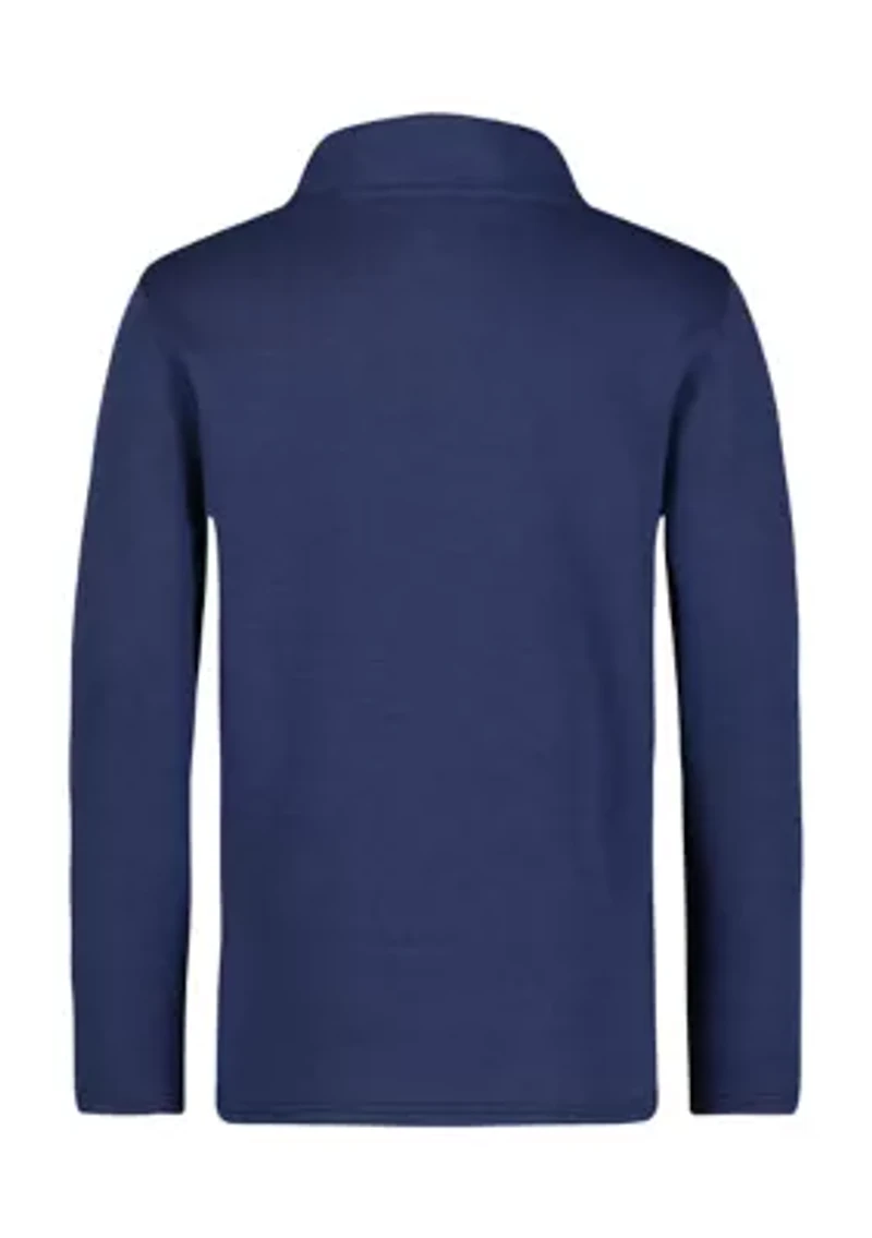 Boys 8-20 Feeder Stripe 1/4 Zip Sweater