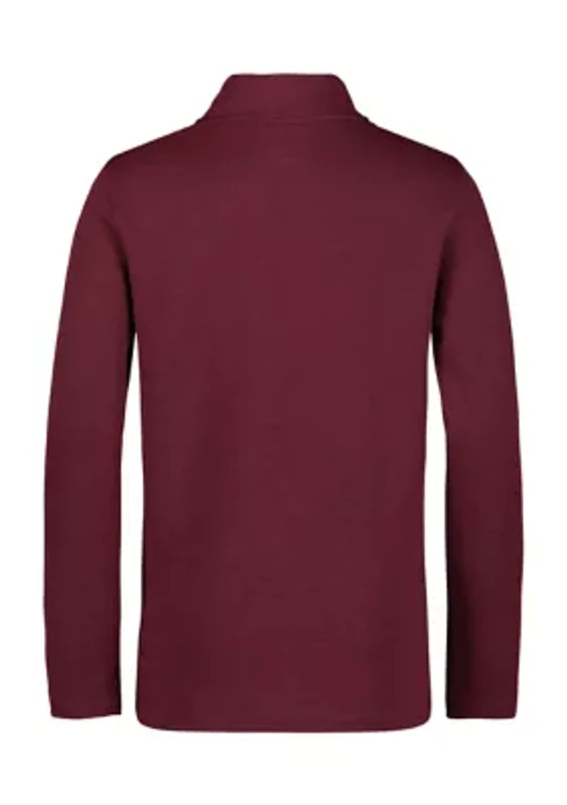 Boys 8-20 Feeder Stripe 1/4 Zip Sweater
