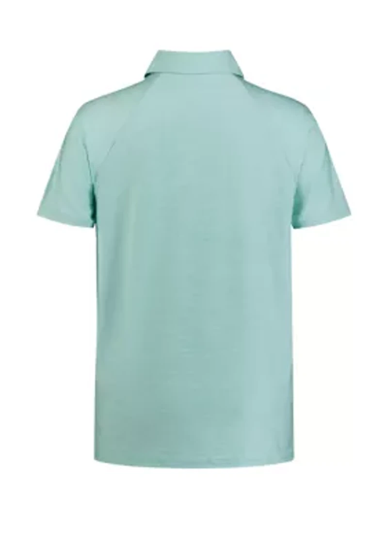 Boys 4-7 Short Sleeve Solid Performance Polo Shirt