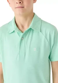 Boys 8-20 Marled Polo Shirt