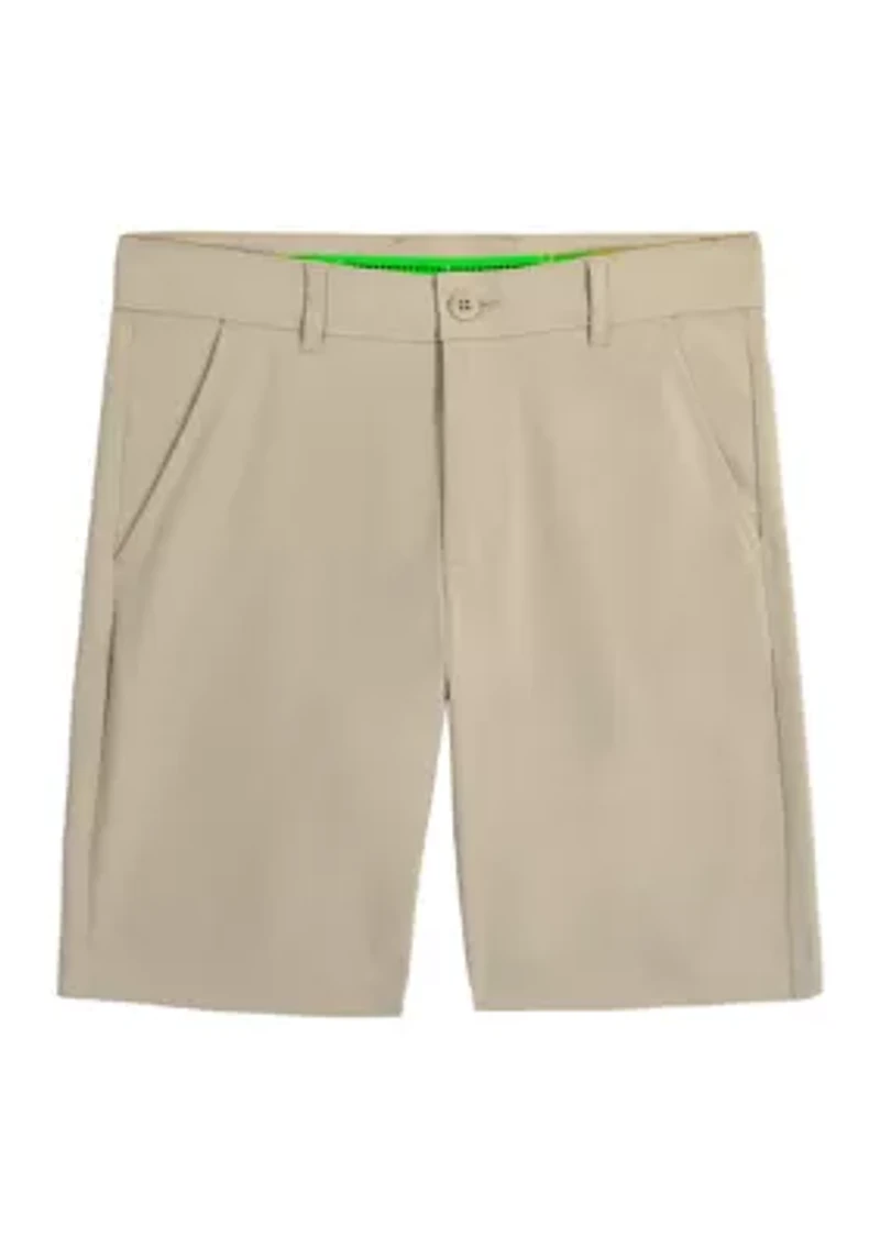 Boys 4-7 Solid Stretch Performance Golf Shorts