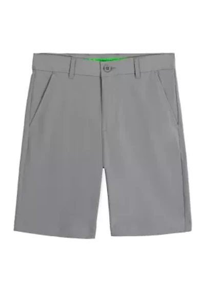 Boys 8-20 Solid Stretch Performance Golf Shorts