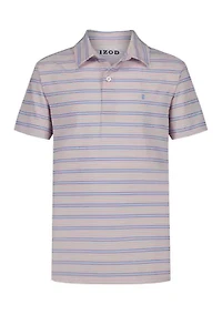Boys 8-20 Multi Striped Performance Polo Shirt
