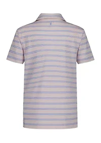 Boys 8-20 Multi Striped Performance Polo Shirt