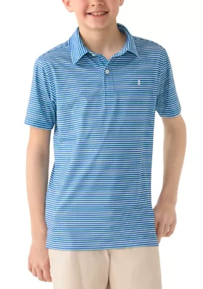 Boys 8-20 Multi-Stripe Polo Shirt