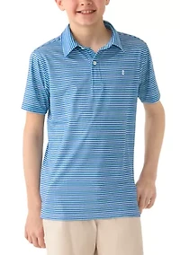 Boys 8-20 Multi-Stripe Polo Shirt
