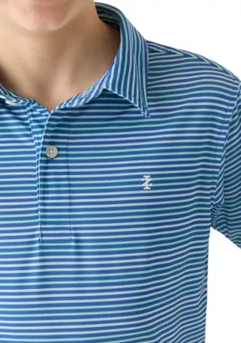 Boys 8-20 Multi-Stripe Polo Shirt
