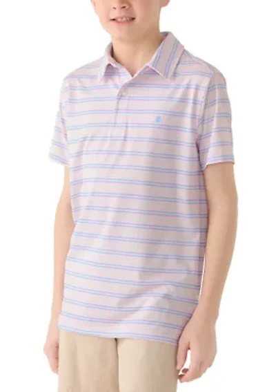 Boys 8-20 Multi Striped Polo Shirt