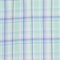 Boys 4-7 Plaid Button Down Shirt and Shorts Set