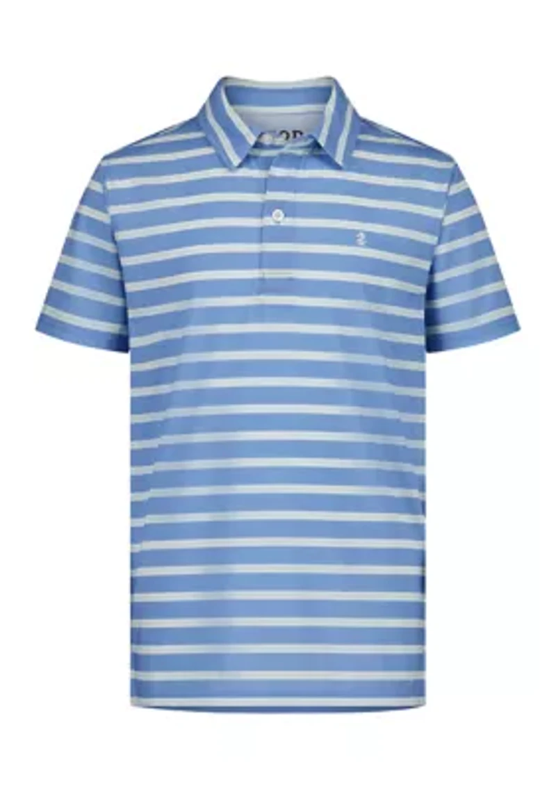 Boys 8-20 Striped Performance Polo Shirt