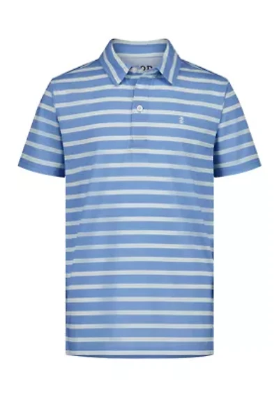 Boys 8-20 Striped Performance Polo Shirt