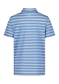 Boys 8-20 Striped Performance Polo Shirt