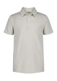 Boys 8-20 Striped Performance Polo Shirt