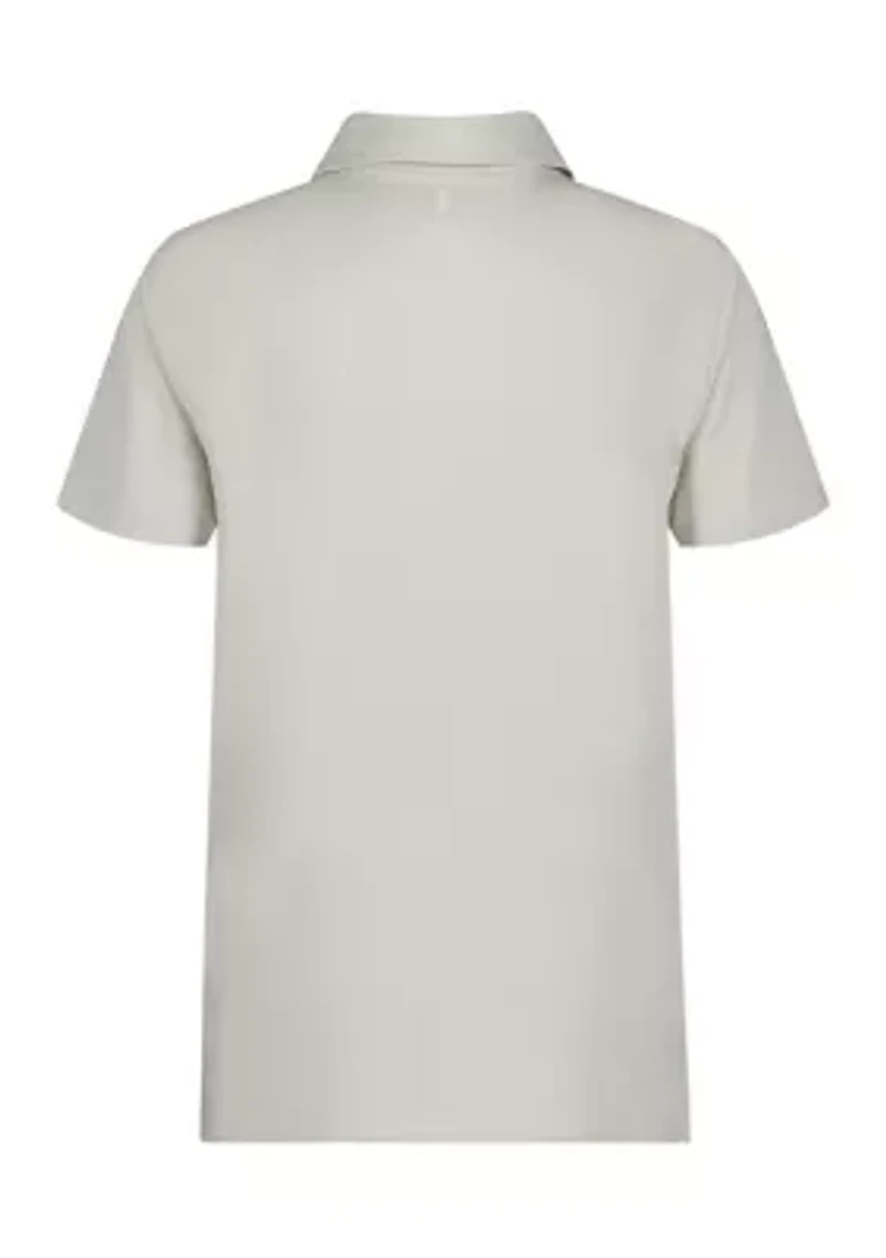 Boys 8-20 Striped Performance Polo Shirt