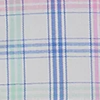 Boys 8-20 Long Sleeve Yarn Dyed Stretch Grid Plaid Shirt