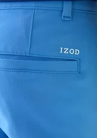 Boys 8-20 Flat Front Solid Stretch Performance Shorts