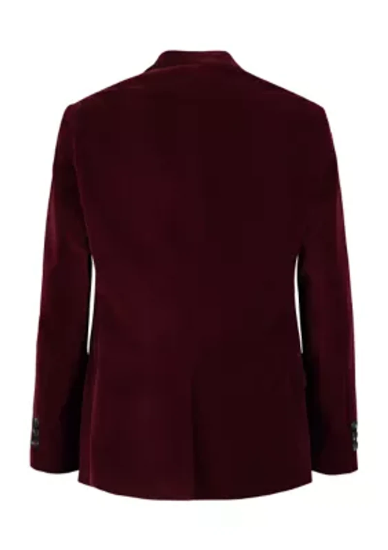 Boys 8-20 Velvet Sportcoat