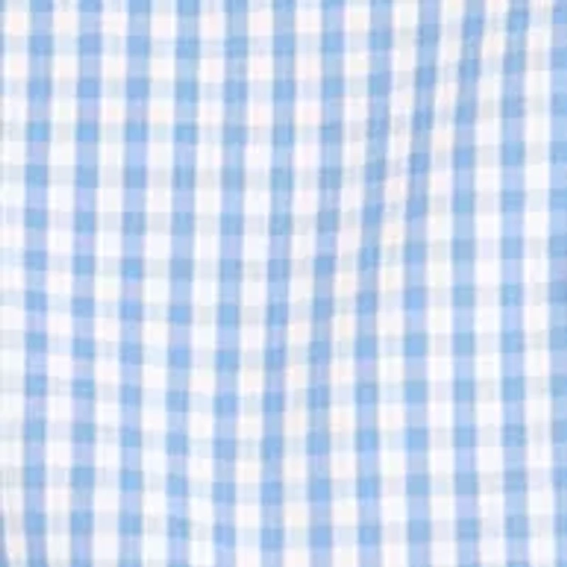 Boys 8-20 2-Piece Gingham Button Down Shirt and Tie Set