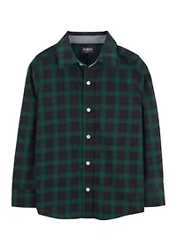 Boys 8-20 Plaid Woven Shirt