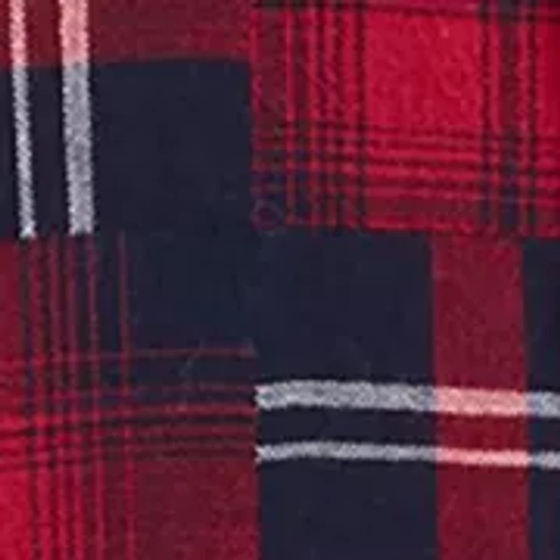 Boys 4-7 Plaid Woven Shirt