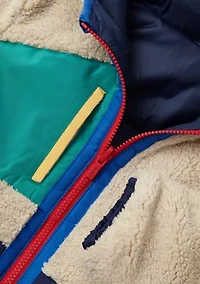 Boys 4-7 Reversible Midweight Sherpa Jacket