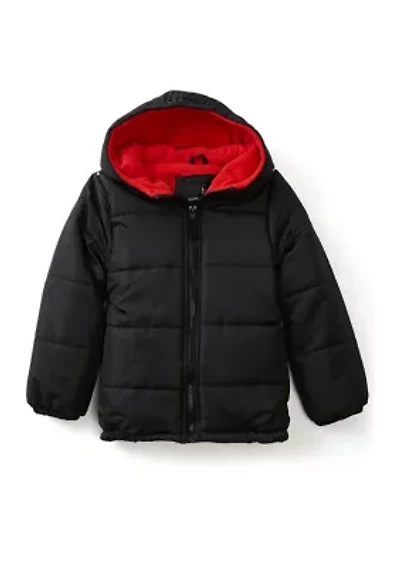 Boys 4-7 Fleece Lined Puffer Jacket