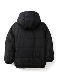 Boys 4-7 Fleece Lined Puffer Jacket