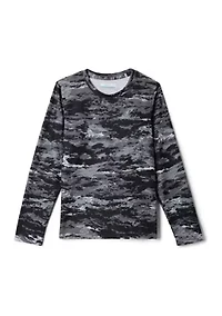 Boys 8-20 PFG Solar Stream™ Printed Long Sleeve Shirt