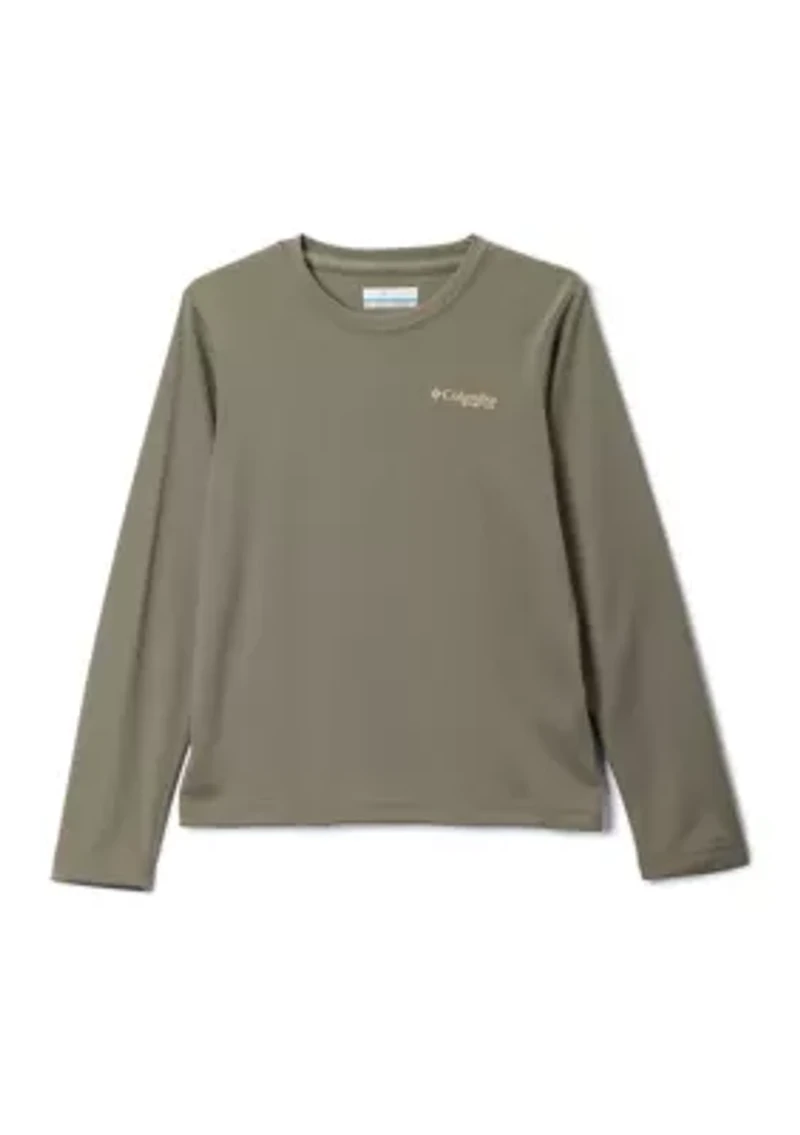 Boys 8-20 Y Terminal Tackle PFG™ Fish Shine Graphic Long Sleeve Shirt