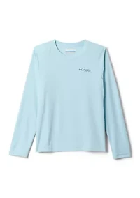 Boys 8-20 Y Terminal Tackle PFG™ Fish Shine Graphic Long Sleeve Shirt