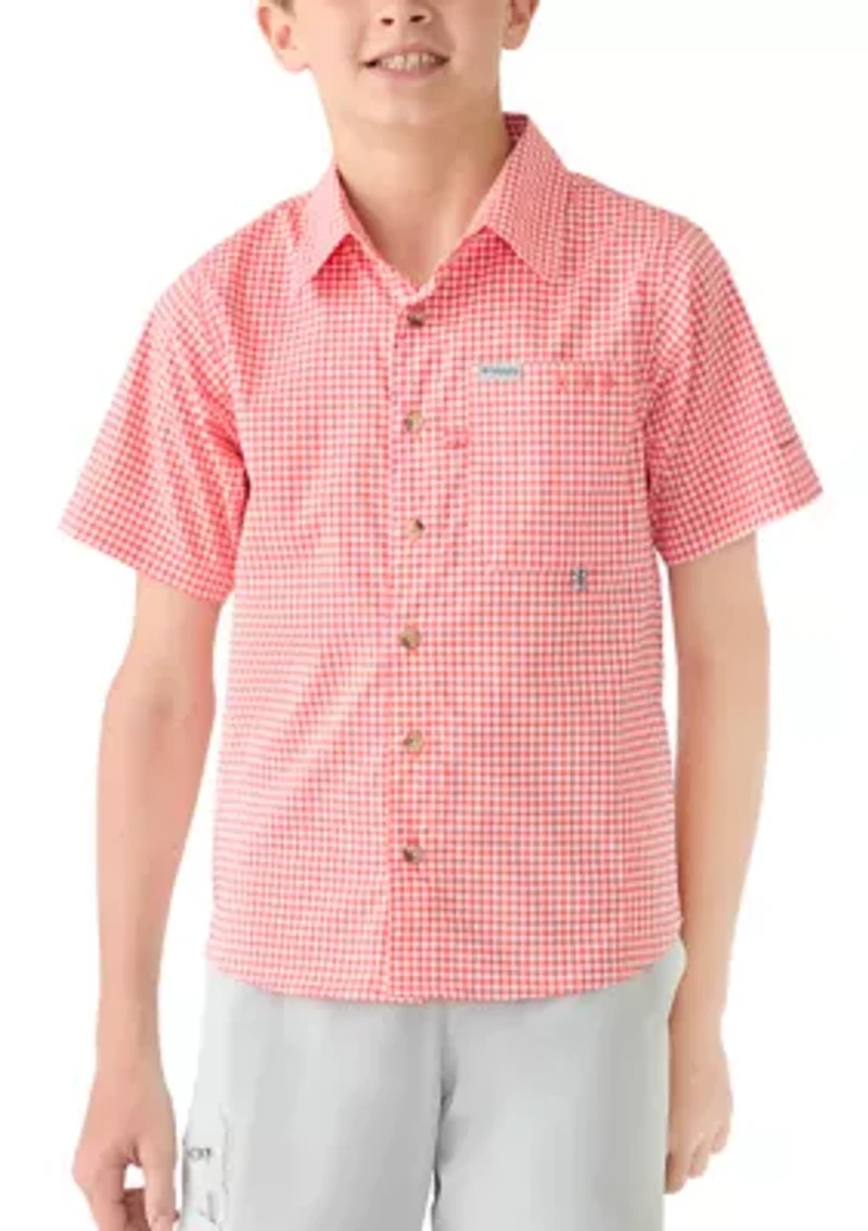 Boys 8-20 Harbor Peak™ Printed Short Sleeve Shirt