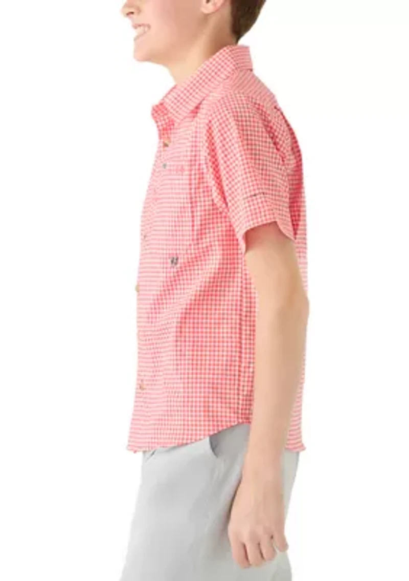 Boys 8-20 Harbor Peak™ Printed Short Sleeve Shirt