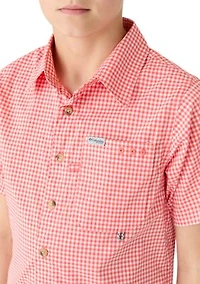 Boys 8-20 Harbor Peak™ Printed Short Sleeve Shirt