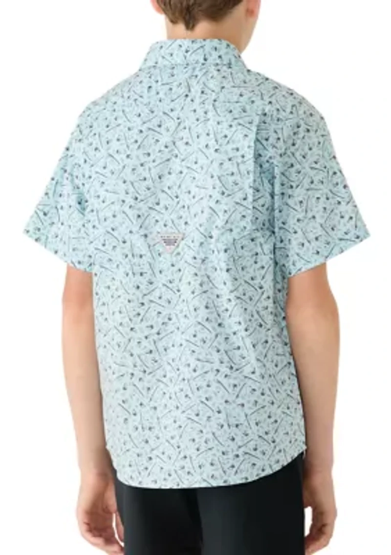 Boys 8-20 Harbor Peak™ Printed Short Sleeve Shirt