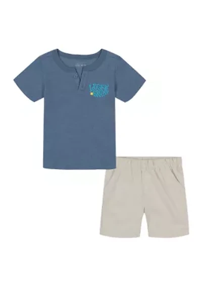 Boys 4-7 Shorts Set
