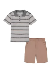 Boys 4-7 Polo Set