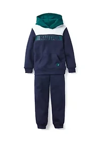 Boys 4-7 2 Piece Fleece Hoodie and Jogger Set