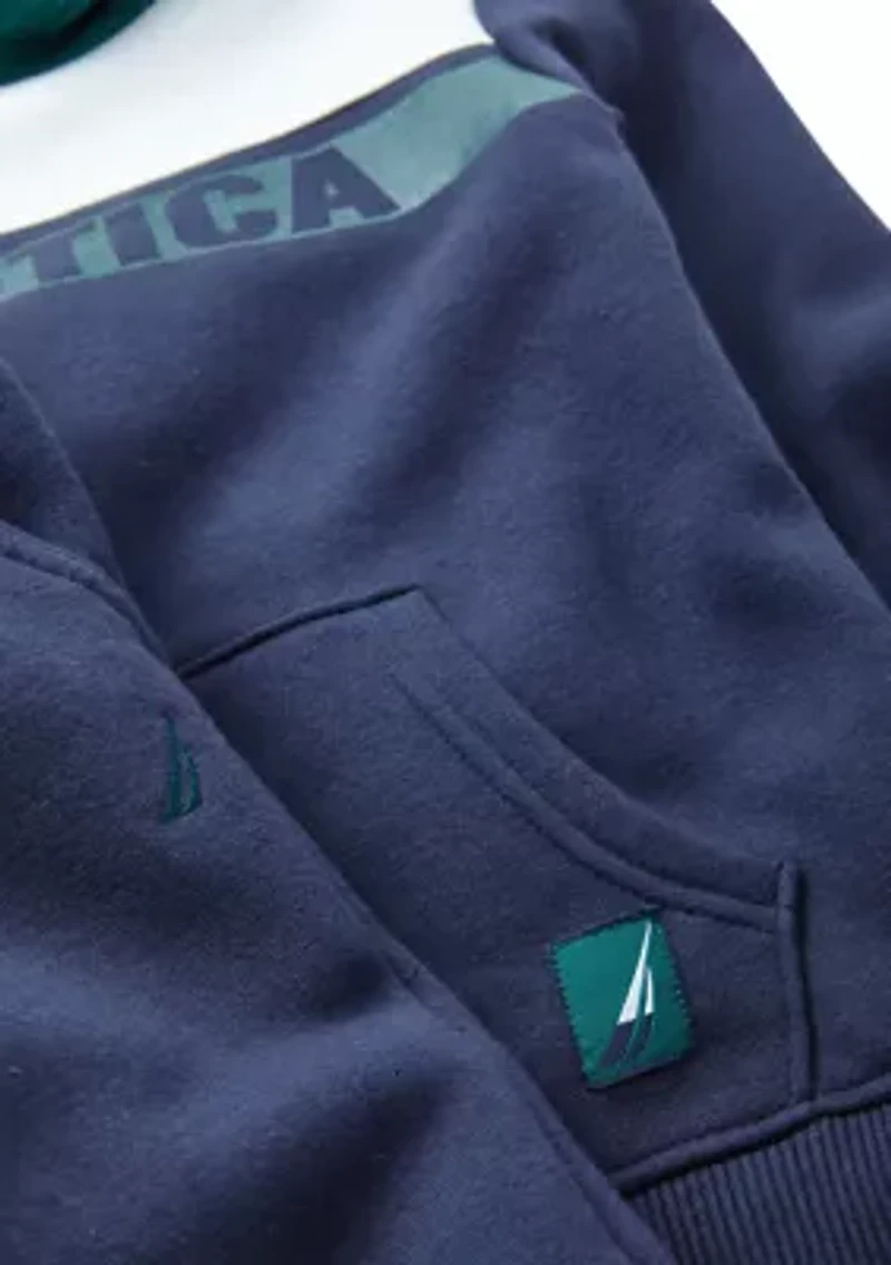 Boys 4-7 2 Piece Fleece Hoodie and Jogger Set