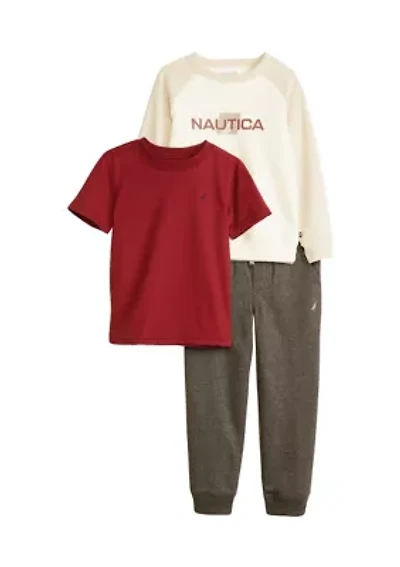 Boys 4-7 3 Piece Fleece Set