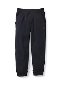 Boys 4-7 1/4 Zip Fleece Pullover and Joggers Set