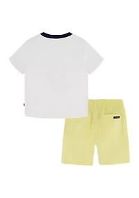 Boys 4-7 Graphic T-Shirt and Shorts Set