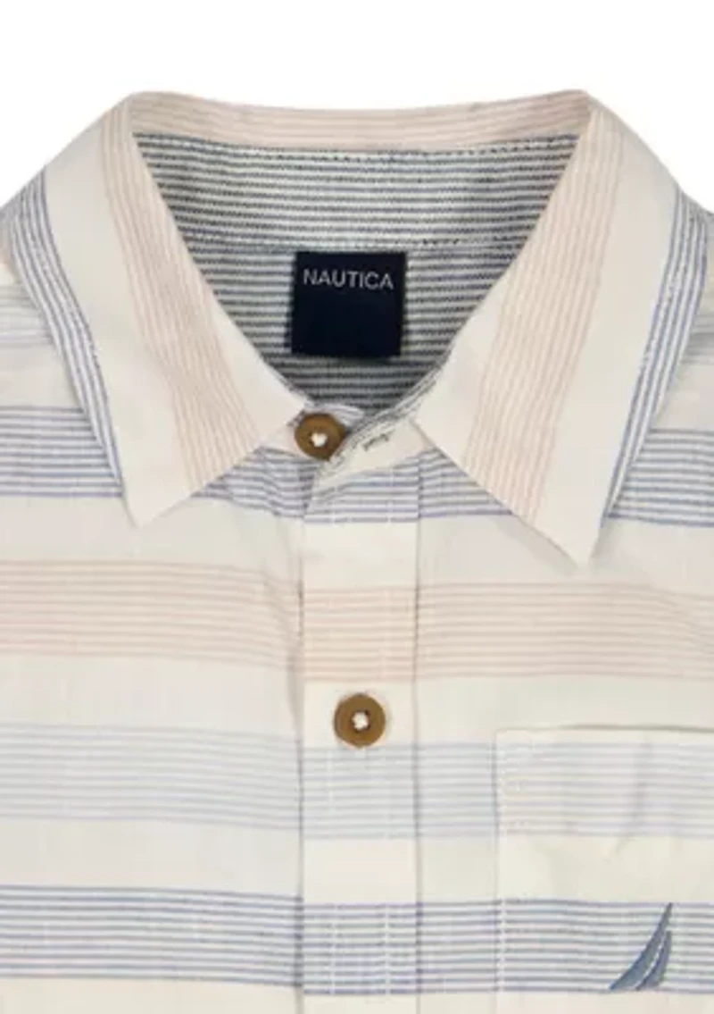 Boys 4-7 Woven Shirts and Short Set