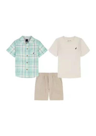 Boys 4-7 Woven Set