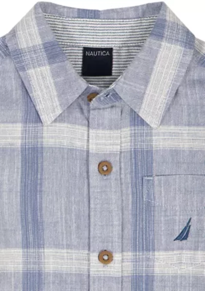 3 Piece Woven Shirt Set