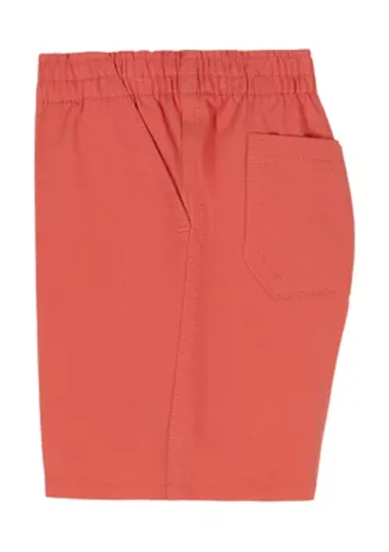 Boys 4-7 2 Piece Polo Shorts Set
