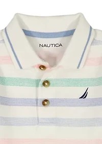 Boys 4-7 2 Piece Polo Shorts Set